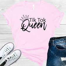 Tik Tok Queen Graphic Tee Popular Shirt Graphic Tees Tees