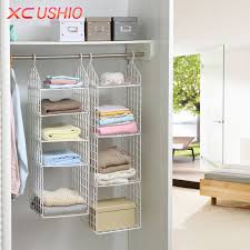 Folding Wardrobe Clothes Underwear Storage Rack Hooks Home Closet Plastic Storage Shelves Hanging Closet Shelves Storage Holder Rack Clothes Rack Mount Ethernet Switchrack Love Aliexpress