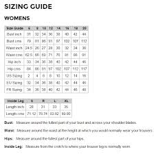 craghoppers size guide