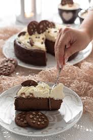 New York Cheesecake Al Cioccolato Ricetta Cheesecake Al Cioccolato Cheesecake Idee Alimentari