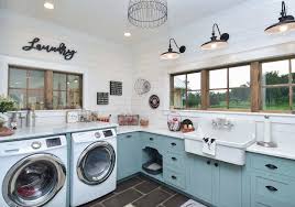 This laundry room brings stylish flair to a usually stale space. 45 Functional And Stylish Laundry Room Design Ideas To Inspire