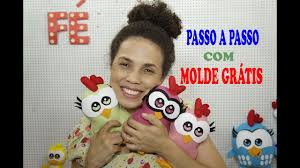 Galinha baby em feltro / galinha de feltro no elo7 | mimos by sarah silva (a86355) : Passo A Passo Galinhas Cantoras Com Molde Galinha Pintadinha Mini Youtube