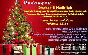 Unduh sebagai doc, pdf, txt atau baca online dari scribd. Download Undangan Natal Parnakes Se Jabodetabek Sekitarnya Tahun
