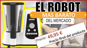 El Robot De Cocina Mas Barato Del Mercado Cuesta 50 Youtube