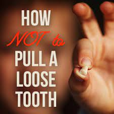 The socket may bleed and hurt more than necessary if you pull a tooth that's only a little loose. How To Pull A Loose Tooth In Roseville Ç€ Adventure Kids Dental