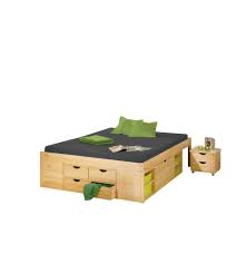 Letto matrimoniale con contenitore, il modello più pratico ed efficiente. Letto Matrimoniale Con Contenitori E Comodini Estraibili 166x209x47 5 Cm
