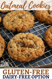 The chewiest, tastiest, and easiest oatmeal cookies recipe ever! Gluten Free Oatmeal Cookies Dairy Free Option Mama Knows Gluten Free