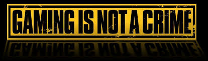Who doesn't love the retro platformer look? Gaming Is Not A Crime Banner Font Forum Dafont Com