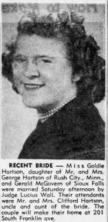 Goldie Irene Hartson McGovern (1928-2017)