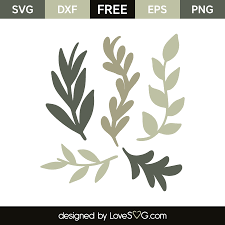 Floral Elements Lovesvg Com