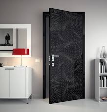 Super Modern Interior Doors With Cool Graphic And Colors Digsdigs Doors Interior Modern Bedroom Door Design Doors Interior