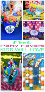 Pool Party Favor Ideas Pool Birthday Party Boy Party Favors Pool Party Favors