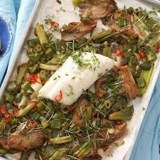 Zander Und Austernpilze Vom Blech Rezept In 2020 Bohnensalat Austernpilze Rezept Bohnensalat Rezept