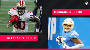 Based on the week's events, i'll give some advice on how to. Draftkings Picks Week 17 Nfl Dfs Lineup Advice For Daily Fantasy Football Tournaments Sporting News