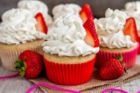 Fresh strawberry chocolate truffle cupcakes with fresh strawberry whipped cream frosting. Strawberry Shortcake Cupcakes Sprinkle Some Sugar