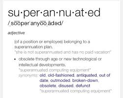 Superannuated Unusual Words Weird Words Cool Words