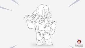 Easy drawing tutorials for beginners, learn how to draw animals, cartoons, people and comics. Artstation How To Draw Bull Super Easy Brawl Stars Drawing Tutorial With Coloring Page Drawitcute Com