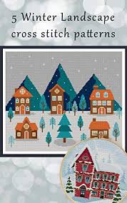 Finished size 5.6 x 3.1. Amazon Com 5 Winter Landscape Cross Stitch Patterns Ebook Kalyna Alina Kindle Store