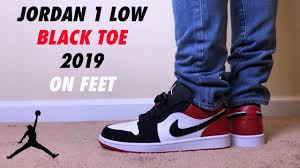 Get your sneakers from individual sellers, and connect with our community of sneakerheads. Air Jordan 1 Low Black Toe Review And On Feet Youtube