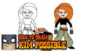 How to Draw Kim Possible (Art Tutorial) - YouTube
