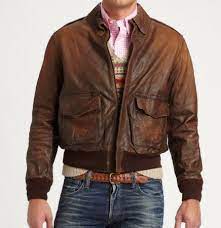 Polo Ralph Lauren Mens Brown Vintage Slim Leather Farrington Bomber Jacket Nwt Ebay Brown Leather Bomber Jacket Leather Bomber Jacket Distressed Leather Jacket