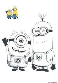 coloriage salut des minions a imprimer minion mickey transformers heidi