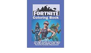 Drawing manga anime character head step by step. Fortnite Coloring Book 100 High Quality Coloring Pages For Kids And Adults Color Your Favorite Fortnite Character Weapons And More Unofficial Waliis Smit 9798640684988 Amazon Com Books