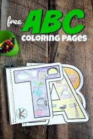 Download Free Alphabet Coloring Pages