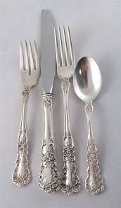 Buttercup Sterling Silver 4 Piece Place Set By Gorham Gorham Silver Gorham Sterling Flatware