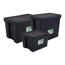 Heavy duty storage bins large plastic storage bins garage storage bins magnetic storage wall storage storage drawers garden tool bag the unit the weathertight seal on the storage bin lid protects contents by keeping air and moisture out. Heavy Duty Multi Use Storage Bins C W Lid Storage J P Lennard Ltd