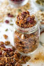 Homemade Granola With Pumpkin Pie Spice The Cozy Apron Recipe Snacks Vegan Snacks Granola Recipes