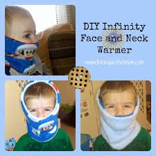The Inquisitive Mom Diy Infinity Face And Neck Warmer Tutorial Sewing Fleece Neck Warmer Fleece Neck Warmer