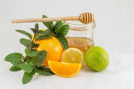 Mint, Orange, Honey