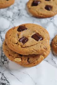 Cookies Au Beurre De Cacahuete Et Chocolat Recette Olivia Patisse Cookies Au Beurre Cookies Recette Cookies Beurre De Cacahuete