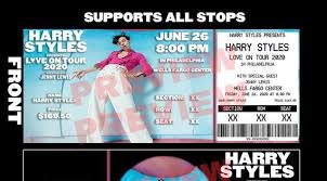 Harry Styles Presents Love On Tour 2020 2021 Commemorative Etsy Harry Styles Harry Harry Styles Concert
