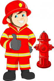 A todos los niños que nos hicieron llegar su dibujo ♥️. Dibujo Animado Del Bombero Vectores Graficos Imagenes Vectoriales Depositphotos