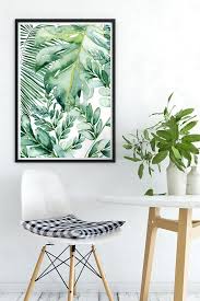 Banana Leaf Wall Art Banana Leaf Decor Palm Leaf Art Print Etsy Leaf Decor Tropical Leaf Decor Leaf Wall Art