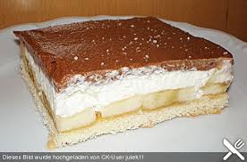 Schoko Bananen Schnitten Von Lucinde Chefkoch Bananenkuchen Rezepte Dessert Rezepte Einfach Schoko Bananen Kuchen