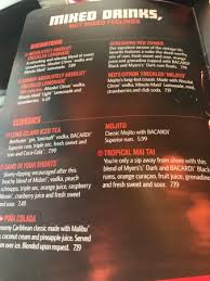 Trademark dishes include the crispy arctic cod sandwich. Drink Menu Picture Of Red Robin Gourmet Burgers Brea Tripadvisor