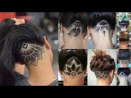 Pin By Suzanne Tayoan On Me As Myself Shaved Design Short Hair Styles Easy Short Hair Updo