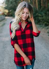 Black And Red Checkered Shirt Outfit Black Red Checkered Top Top Shopmvb Modern Vintage Boutique Online Shopping Women S Boutique Fashio Checkered Outfit Checkered Shirt Outfit Black And Red