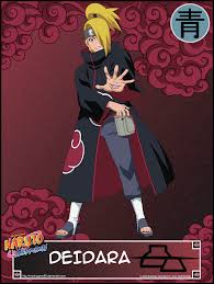 Deidara Naruto Shippuden Characters Naruto Akatsuki