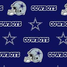 Nfl Dallas Cowboys Cotton 30 X 58 Fabric 1 Each Walmart Com Walmart Com