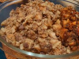 Homemade Giblet Stuffing For Turkey Or Chicken Recipe Food Com Homemade Stuffing Recipes Turkey Stuffing Recipes Stuffing Recipes