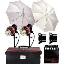 Speedotron 1205cx 2 Cc Head Air Travel Kit Includes 1205cx 1200 W S Power Pack 2 202vf Color Corrected Flash Heads Umbrellas Sync Cord Stands 3 Sectio Air Travel Kit Travel Kits Umbrella