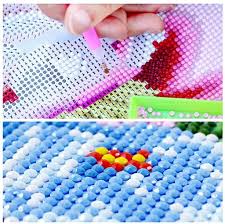 Sealing your diamond dot art with mod podge. Diamond Painting Rose 5d Diamant Painting Kaufland De