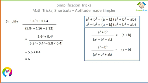 Simplification Tricks Algebra Basics Examples Shortcuts Math Tricks Math Tricks Math Algebra