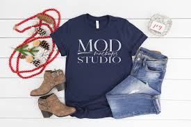 Bella Canvas 3001 Navy T Shirt Mockup Holiday Mockup T Shirt Flat Lay Mockup Tshirt Mockup Flatlay Mockup Flat Shirt Mockup Tshirt Mockup Clothing Mockup