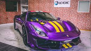 Purple ferrari by future genetix strain information. Saying Goodbye To My Purple Ferrari 488 Pista Peelable Wrap Removed Youtube