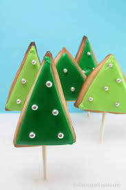 My all time favorite butter cookie recipe, perfect cookie recipe for cutout cookies. Christmas Tree Cookies Simple Decorated Cookies For Christmas